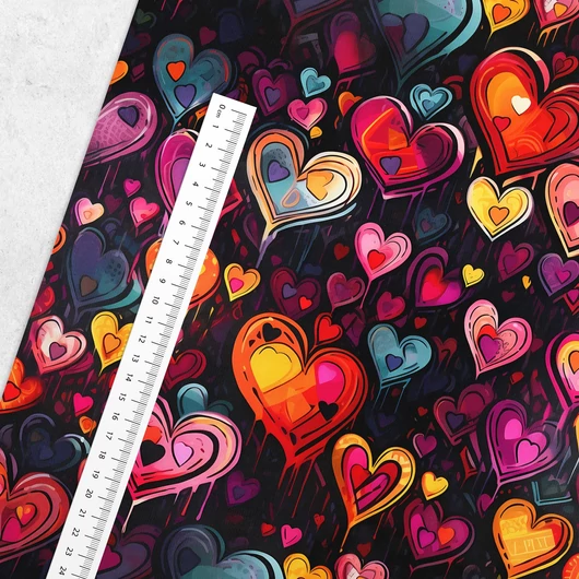 Prémium pamut jersey, határtalan szeretet