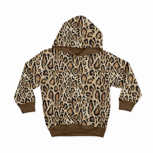 Prémium pamut jersey, Leopárd foltok