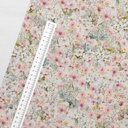 Prémium pamut jersey, Nyári rét