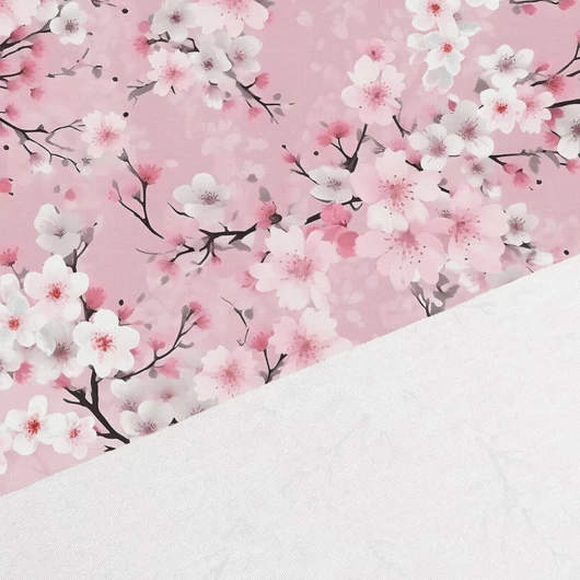 Prémium pamut jersey, Pink Sakura
