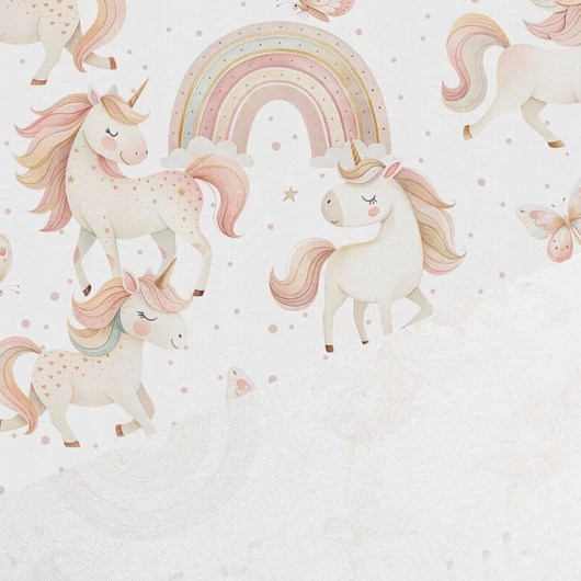 Prémium pamut jersey, Tündéri unikornisok