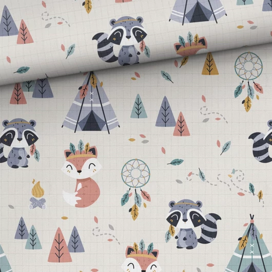 Prémium mintás bambusz pelenka anyag, Ezer színnel száll a szél