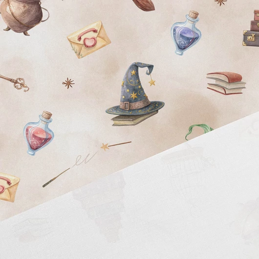 Prémium mintás pamutvászon, A varázslat világa