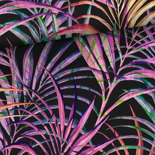 Prémium pamut jersey, Pálmák a naplementében