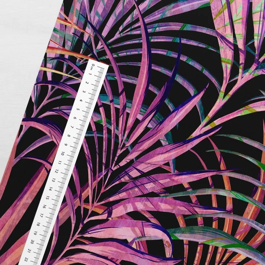 Prémium pamut jersey, Pálmák a naplementében