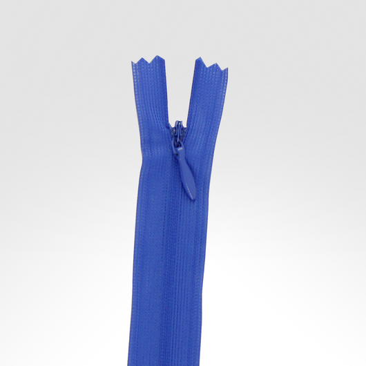 Rejtett cipzár 60 cm világos kék