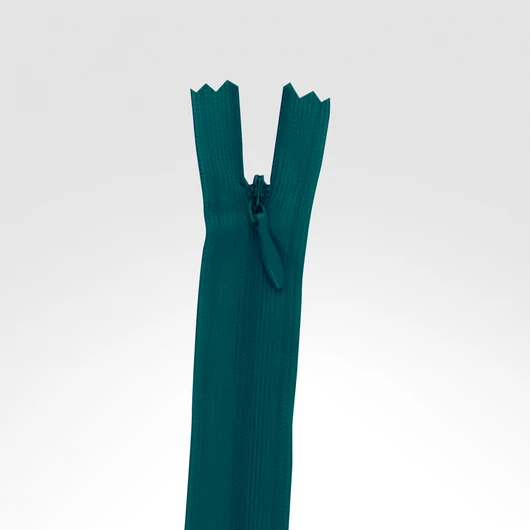 Rejtett cipzár 50 cm zöld