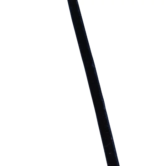 Bársony szalag sötétkék, 1 cm széles