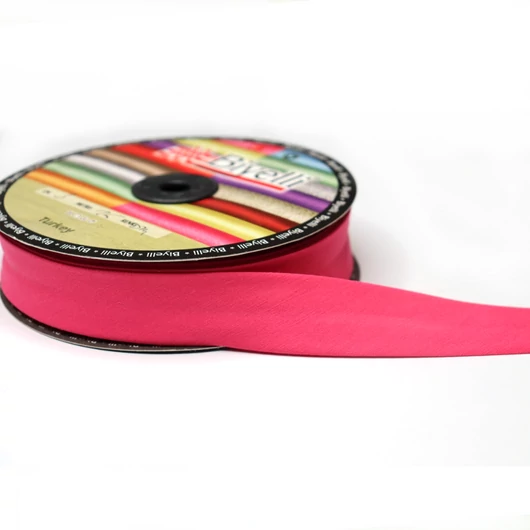 Pamut ferdepánt, pink 30 mm