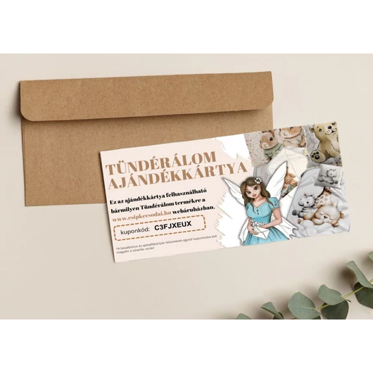 Tündérálom ajándékkártya