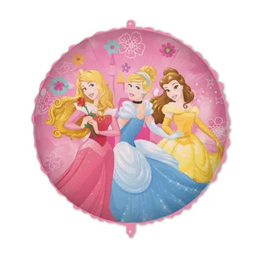 1 db 46 cm-es fóliás lufi DISNEY HERCEGNŐK