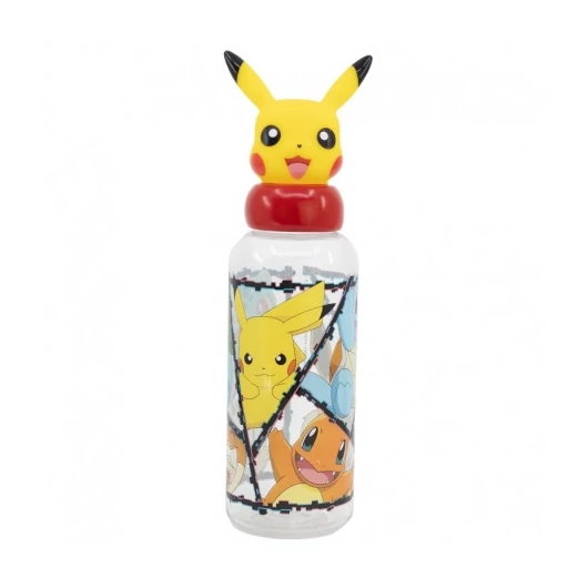 3D MŰANYAG PALACK 560 ML Pokémon Pikachu