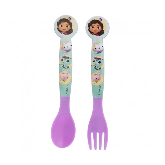 Gabi babaháza
 Műanyag evőeszköz készlet (kanál és villa) BPA mentes