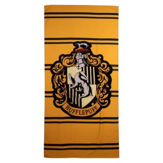 Harry Potter HUFFLEPUFF prémium gyorsan száradó strandtörölköző 70x140cm