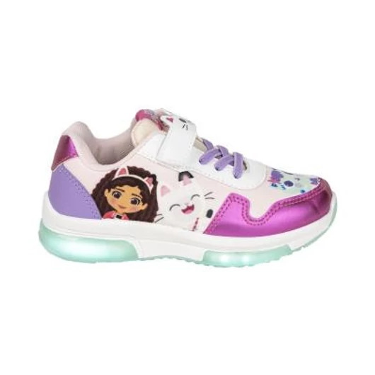 Gabi babaháza tépőzáras sportcipő gyerekeknek világítós talppal