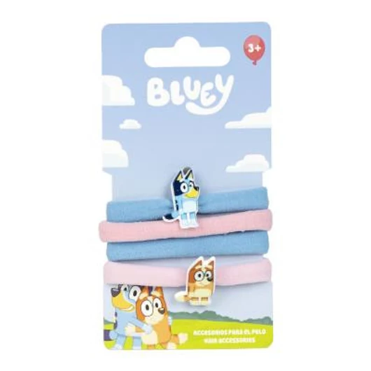 Bluey 4 részes hajgumiszett