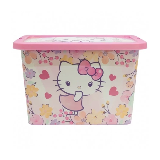Hello Kitty játéktároló doboz - 7L térfogattal