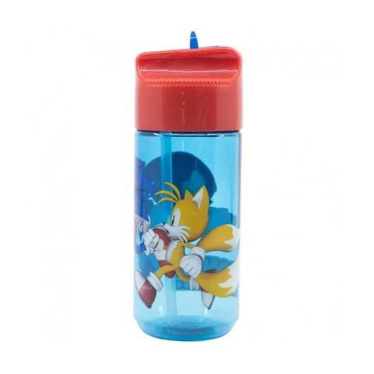 Sonic Gyerek Szívószálas kulacs 430ML