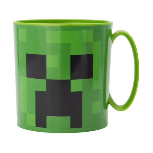 Minecraft mikrózható műanyag bögre 390ML