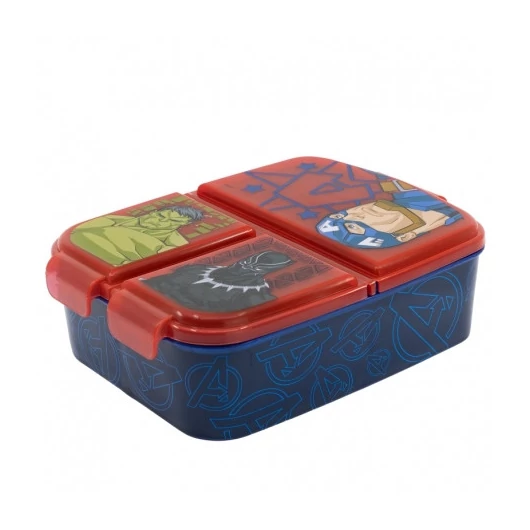 MULTI REKESZES SZENDVICS DOBOZ AVENGERS LEGYŐZHETETLEN ERŐ