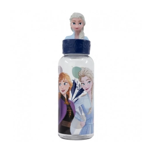 3D MŰANYAG PALACK 560 ML Disney Jégvarázs