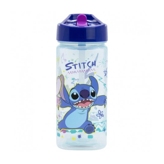 Stitch szívószálas kulacs 510ML