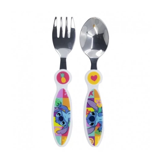 2 DB ELLIPTIKUS FÉM EVŐESZKÖZ SZETT STITCH