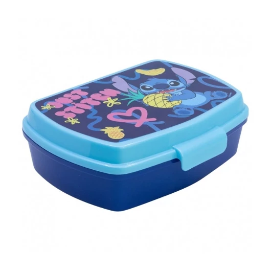 Stitch egyrekeszes szendvics doboz gyerekeknek