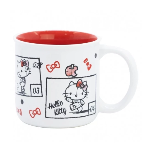 KERÁMIA REGGELIZŐ BÖGRE 415 ML AJÁNDÉKDOBOZBAN HELLO KITTY