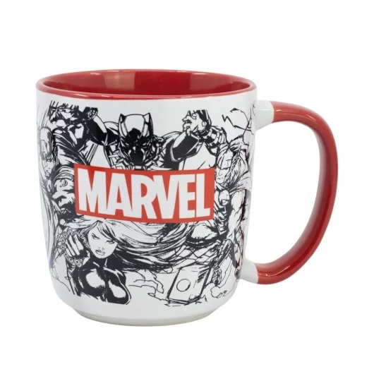 Kerámia bögre díszdobozban 490ML - Marvel