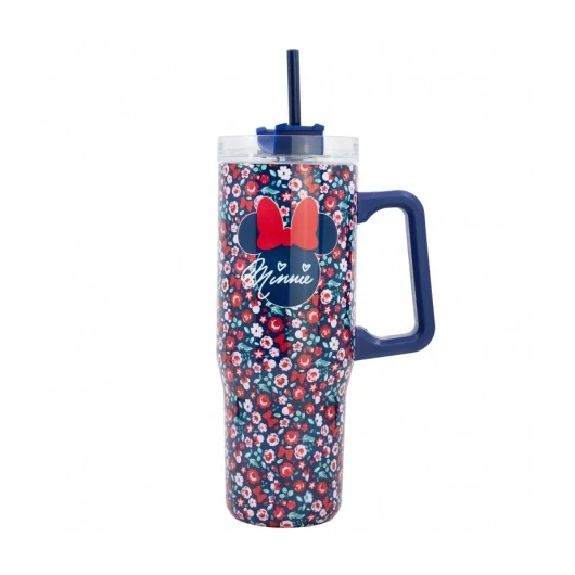 SZIGETELT ROZSDAMENTES ACÉL XL UTAZÓ BÖGRE 940 ML MINNIE EGÉR