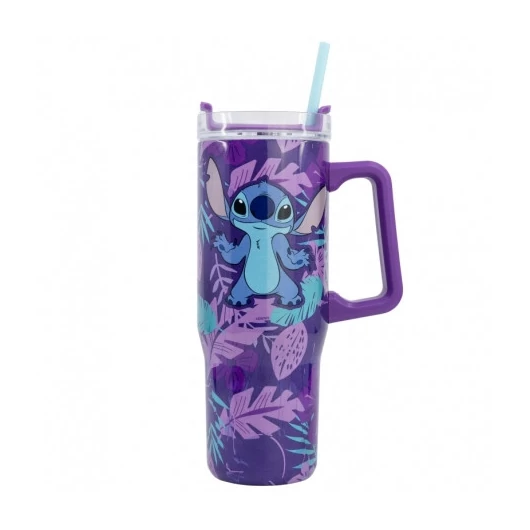 SZIGETELT ROZSDAMENTES ACÉL XL UTAZÓ BÖGRE 940 ML STITCH