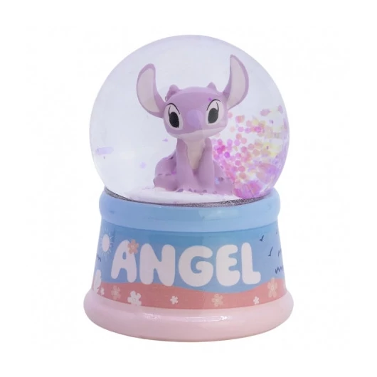 Hógömb - Stitch Angel