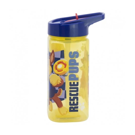 Mancs Őrjárat Prémium keményfalú szívószálas kulacs gyerekeknek - 510ML