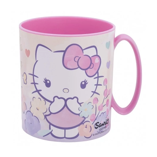 Hello Kitty mikrózható műanyag bögre - 390ML