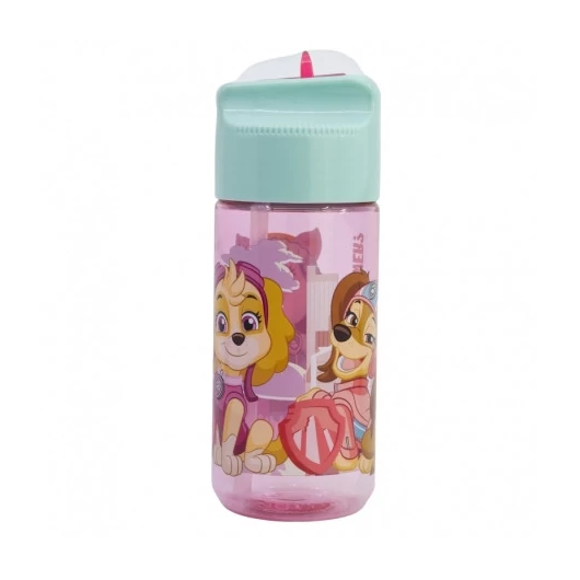 Mancs Őrjárat Csajos csapat Gyerek Szívószálas kulacs 430ML