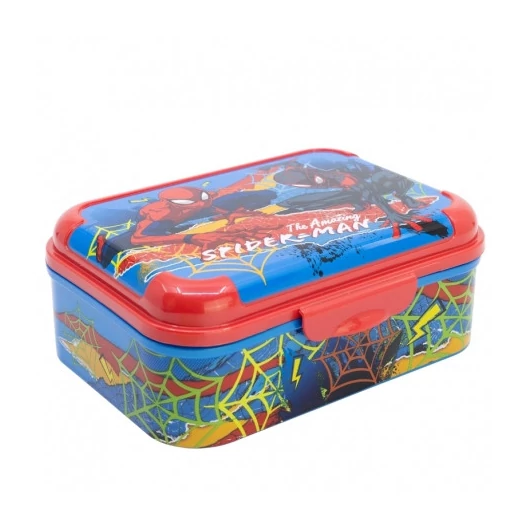 Pókember nagy rekeszes szendvicses doboz gyerekeknek