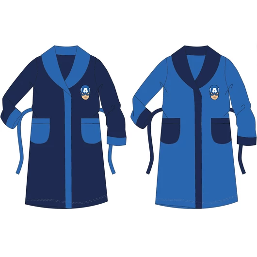 Bosszúállók gyerek coral köntös - világoskék - 104