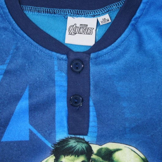 Téli polár gyerek pizsama - Bosszúállók - középkék - 98