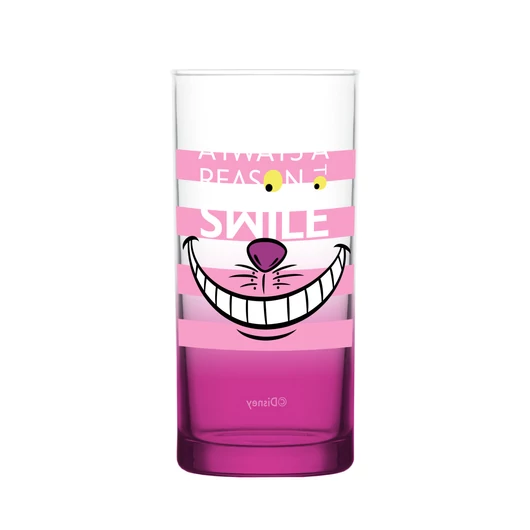 Alice Csodaországban prémium üveg pohár - 290ml