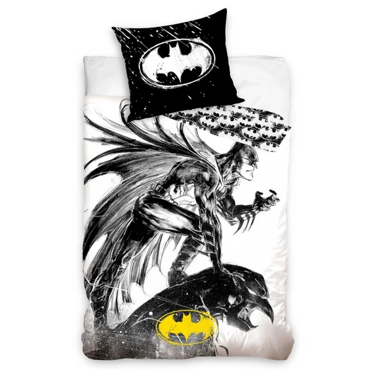 BATMAN ágyneműhuzat-szett 100% pamut 140X200 + 65X65