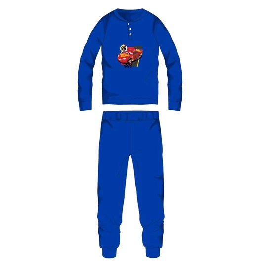 Disney Verdák pamut flanel pizsama - téli vastag gyerek pizsama - középkék - 98