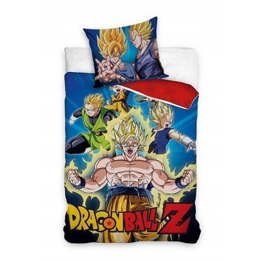 DRAGON BALL Z ágyneműhuzat-szett 100% pamut 140x200 + 70x90