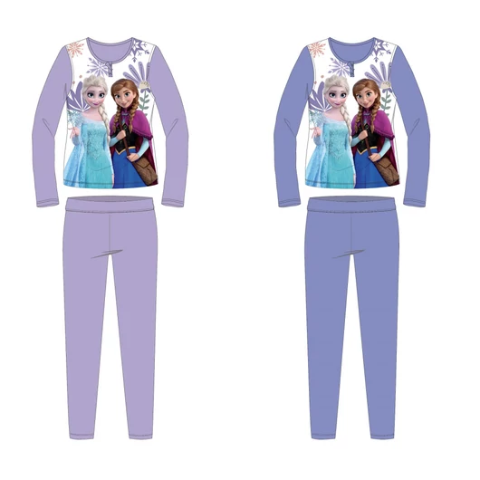 Disney Jégvarázs jersey pamut pizsama - világoslila - 128