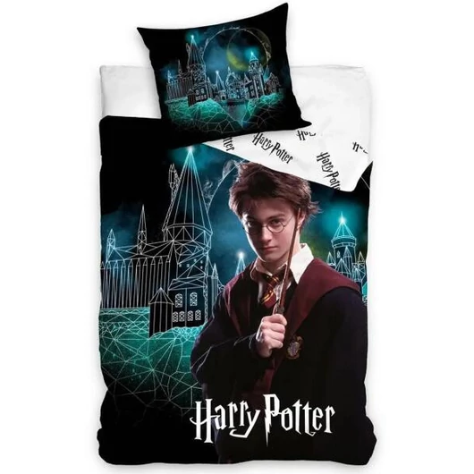 HARRY POTTER ágyneműhuzat-szett 100% pamut 140x200 + 70x90
