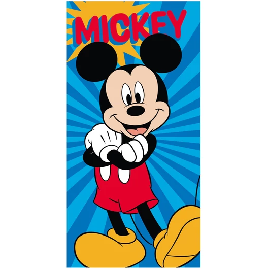 Disney Mickey Egér Eco Friendly gyorsan száradó strandtörölköző - 70x140 cm