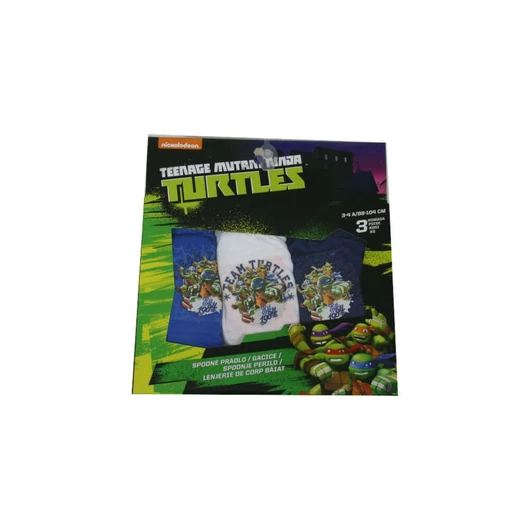 Pamut Fiú alsó - 3 darabos - Tini Nindzsa Teknőcök – 98-104
