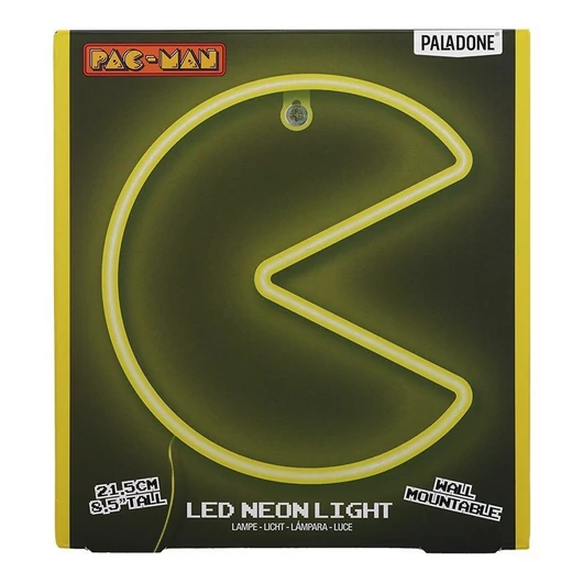 Pac Man - falra függeszthető LED Neon lámpa