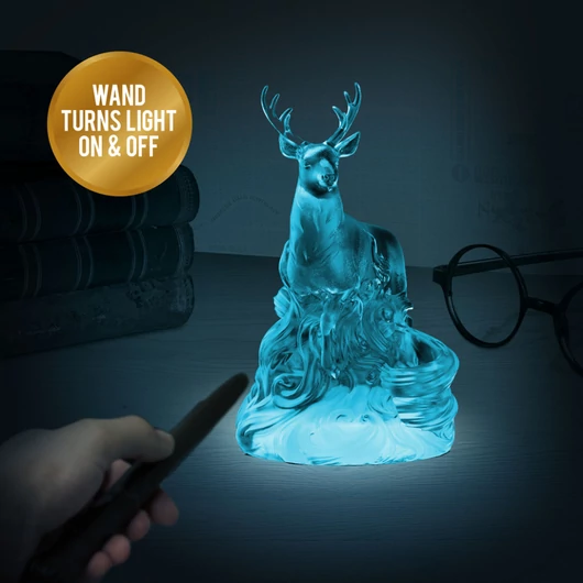 Harry Potter Patronus hangulatvilágítás varázspálca távirányítóval