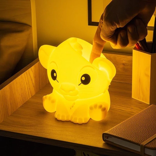 Disney Squishy Glo The Lion King Simba szilikon 
hangulatvilágítás